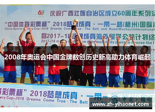 2008年奥运会中国金牌数创历史新高助力体育崛起